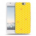Дизайнерский силиконовый чехол для HTC One A9 Пчелиные узоры
