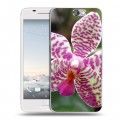 Дизайнерский пластиковый чехол для HTC One A9 Орхидеи
