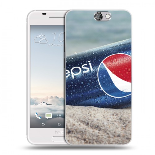 Дизайнерский пластиковый чехол для HTC One A9 Pepsi
