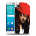 Дизайнерский пластиковый чехол для Huawei ShotX Lil Wayne