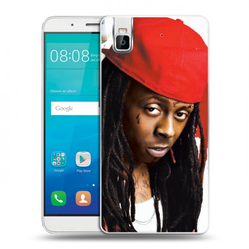 Дизайнерский пластиковый чехол для Huawei ShotX Lil Wayne