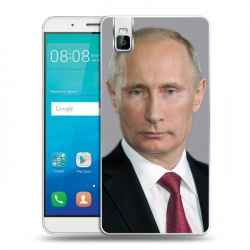 Дизайнерский пластиковый чехол для Huawei ShotX В.В.Путин