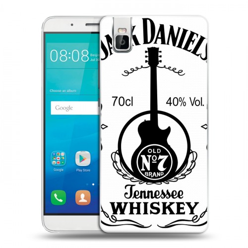 Дизайнерский пластиковый чехол для Huawei ShotX Jack Daniels