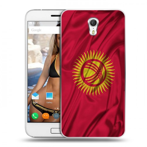 Дизайнерский силиконовый чехол для ZUK Z1 Флаг Киргизии