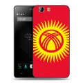Дизайнерский пластиковый чехол для Doogee X5 флаг Киргизии