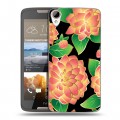 Дизайнерский пластиковый чехол для HTC Desire 828 Люксовые цветы