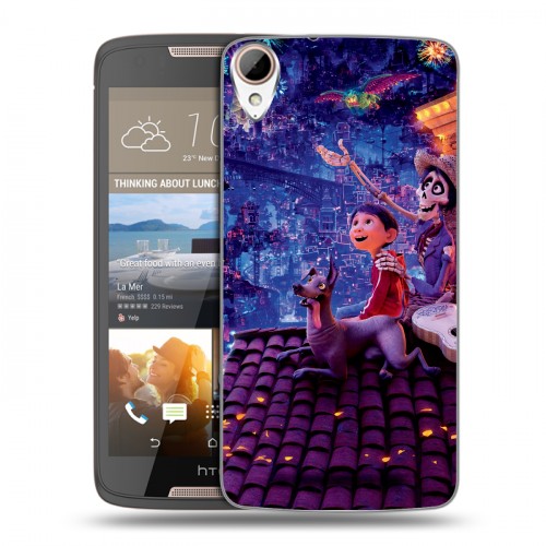 Дизайнерский силиконовый чехол для HTC Desire 828 Тайна Коко
