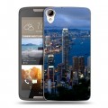 Дизайнерский пластиковый чехол для HTC Desire 828 Гонконг