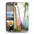 Дизайнерский силиконовый чехол для HTC Desire 828 Hawaii