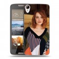 Дизайнерский пластиковый чехол для HTC Desire 828 Эмма Стоун