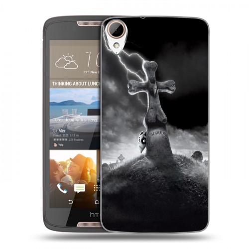 Дизайнерский пластиковый чехол для HTC Desire 828 Хэллоуин