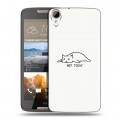 Дизайнерский силиконовый чехол для HTC Desire 828 Коты