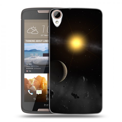 Дизайнерский силиконовый чехол для HTC Desire 828 Астероиды