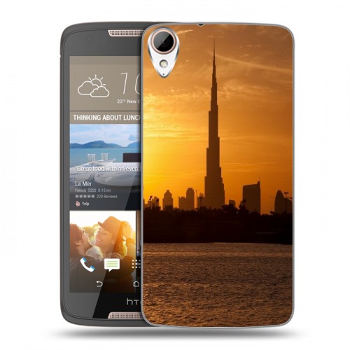 Дизайнерский пластиковый чехол для HTC Desire 828 Дубаи