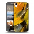 Дизайнерский силиконовый чехол для HTC Desire 828 Перья