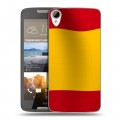 Дизайнерский пластиковый чехол для HTC Desire 828 Флаг Испании