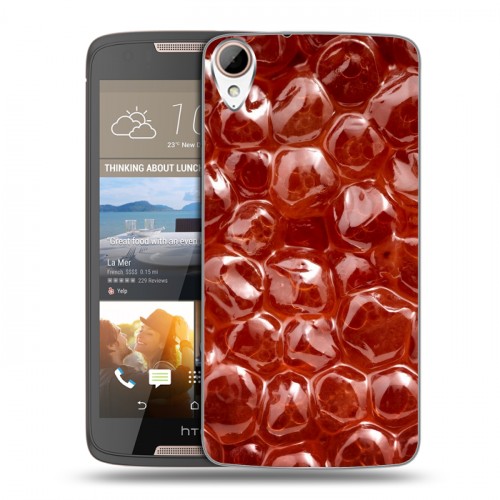 Дизайнерский пластиковый чехол для HTC Desire 828 Икра