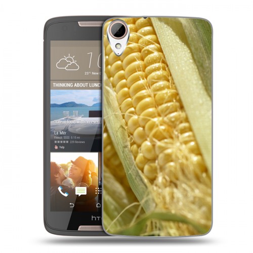 Дизайнерский пластиковый чехол для HTC Desire 828 Кукуруза