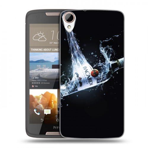 Дизайнерский пластиковый чехол для HTC Desire 828 Bacardi
