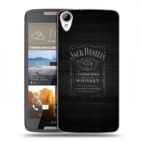 Дизайнерский пластиковый чехол для HTC Desire 828 Jack Daniels