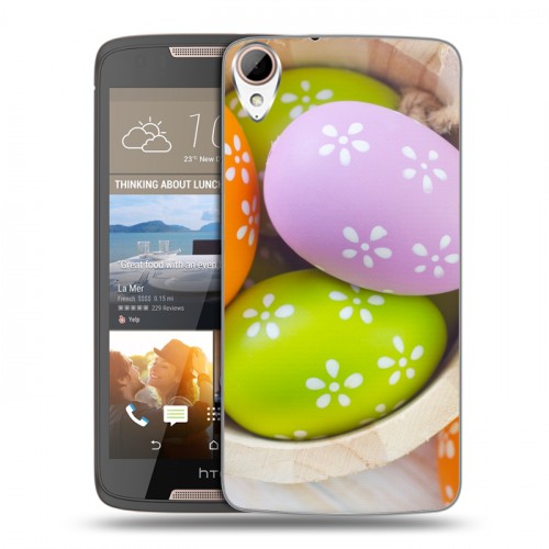 Дизайнерский пластиковый чехол для HTC Desire 828 Пасха