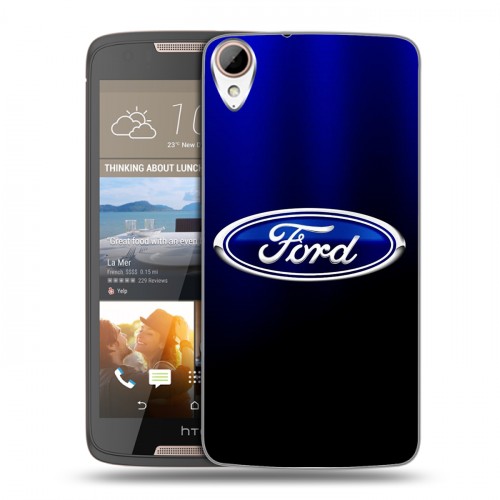 Дизайнерский силиконовый чехол для HTC Desire 828 Ford
