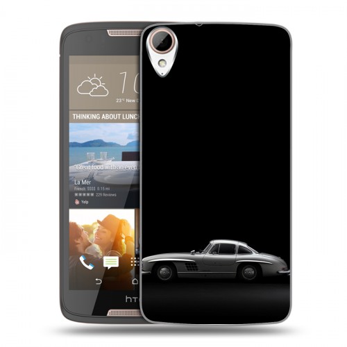 Дизайнерский пластиковый чехол для HTC Desire 828 Mercedes