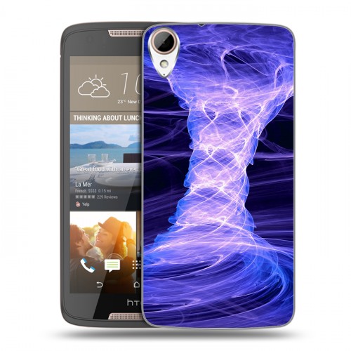 Дизайнерский силиконовый чехол для HTC Desire 828 Энергия красоты