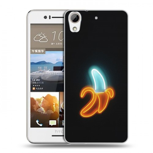 Дизайнерский пластиковый чехол для HTC Desire 728 Неоновые образы