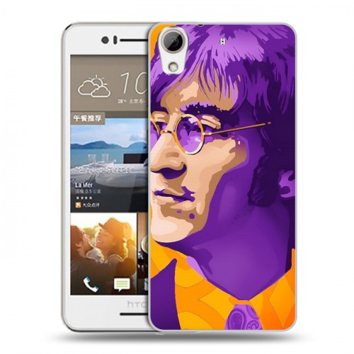 Дизайнерский пластиковый чехол для HTC Desire 728 Джон Леннон