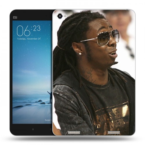 Дизайнерский силиконовый чехол для Xiaomi Mi Pad 2 Lil Wayne
