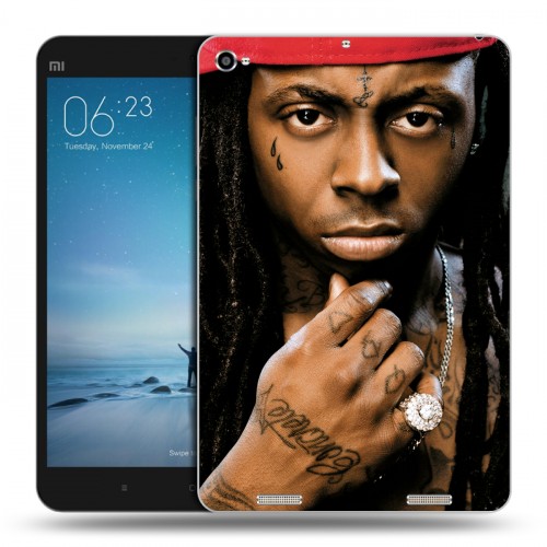 Дизайнерский силиконовый чехол для Xiaomi Mi Pad 2 Lil Wayne