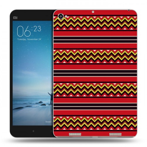 Дизайнерский силиконовый чехол для Xiaomi Mi Pad 2 Этнические мотивы