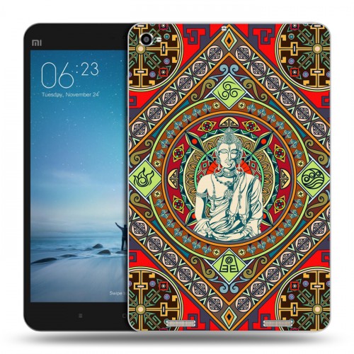 Дизайнерский силиконовый чехол для Xiaomi Mi Pad 2 Тибетские искусства