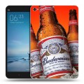 Дизайнерский силиконовый чехол для Xiaomi Mi Pad 2 Budweiser