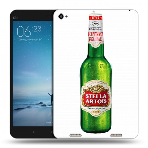 Дизайнерский силиконовый чехол для Xiaomi Mi Pad 2 Stella Artois