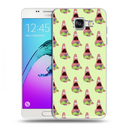 Дизайнерский силиконовый чехол для Samsung Galaxy A5 (2016) Губка Боб