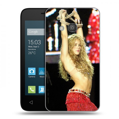 Дизайнерский силиконовый чехол для Alcatel One Touch Pixi 4 (4) Shakira