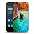 Дизайнерский силиконовый чехол для Alcatel One Touch Pixi 4 (4) Венеция