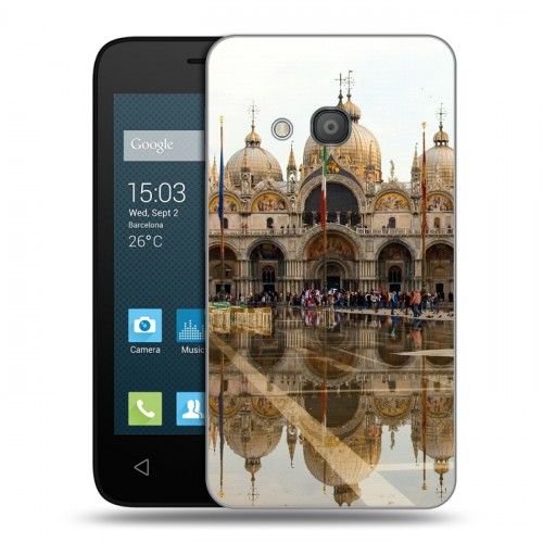 Дизайнерский силиконовый чехол для Alcatel One Touch Pixi 4 (4) Венеция