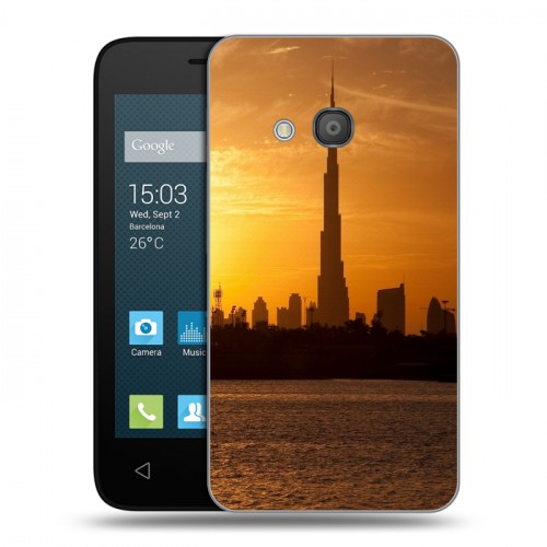 Дизайнерский силиконовый чехол для Alcatel One Touch Pixi 4 (4) Дубаи