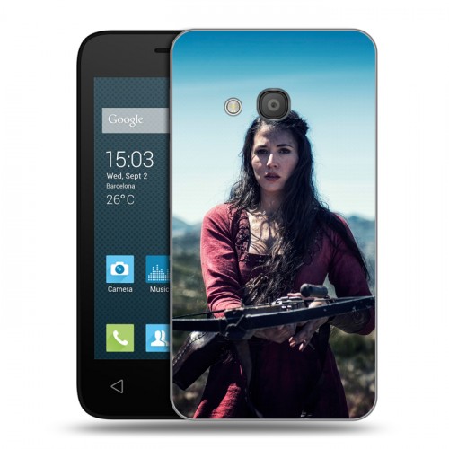 Дизайнерский силиконовый чехол для Alcatel One Touch Pixi 4 (4) Викинги