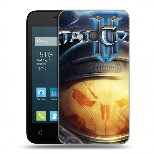 Дизайнерский силиконовый чехол для Alcatel One Touch Pixi 4 (4) Starcraft
