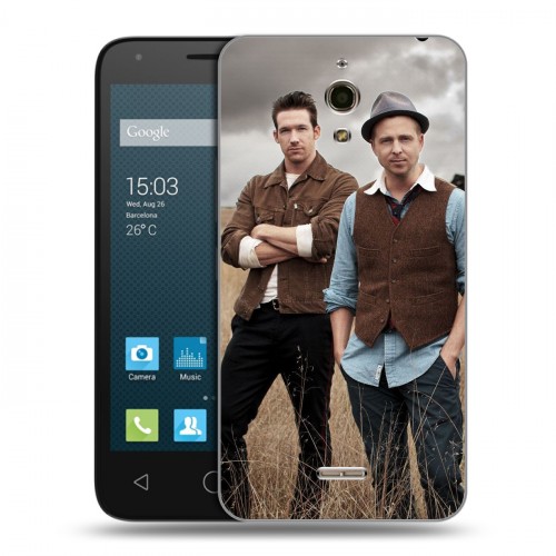 Дизайнерский силиконовый чехол для Alcatel One Touch Pixi 4 (6) OneRepublic