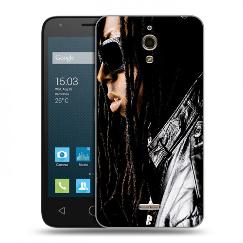 Дизайнерский силиконовый чехол для Alcatel One Touch Pixi 4 (6) Lil Wayne