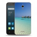 Дизайнерский силиконовый чехол для Alcatel One Touch Pixi 4 (6) Пляж