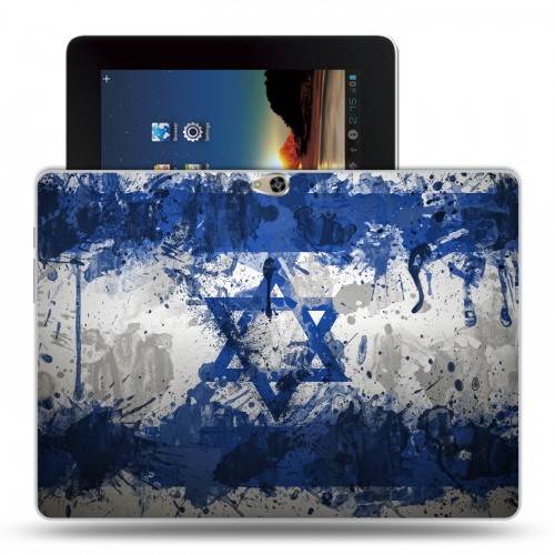 Дизайнерский пластиковый чехол для Huawei MediaPad M2 10 флаг Израиля