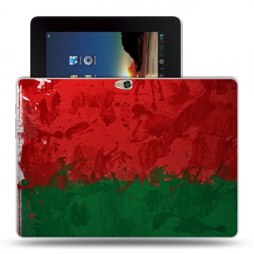 Дизайнерский пластиковый чехол для Huawei MediaPad M2 10 Флаг Белоруссии