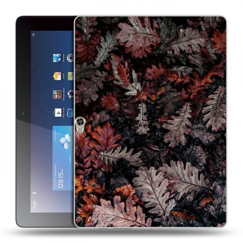 Дизайнерский силиконовый чехол для Huawei MediaPad M2 10 Нуарные листья