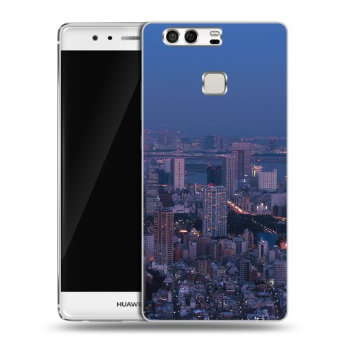 Дизайнерский силиконовый чехол для Huawei P9 Токио